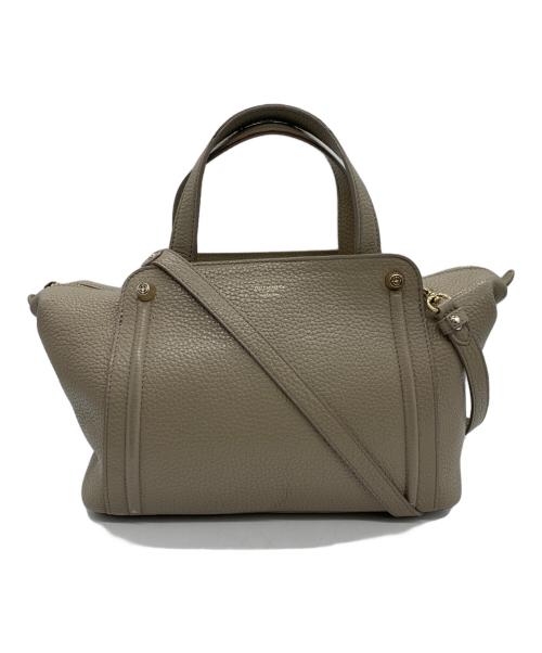 PELLE MORBIDA（ペッレモルビダ）PELLE MORBIDA (ペッレモルビダ) 2WAYバッグ グレーの古着・服飾アイテム