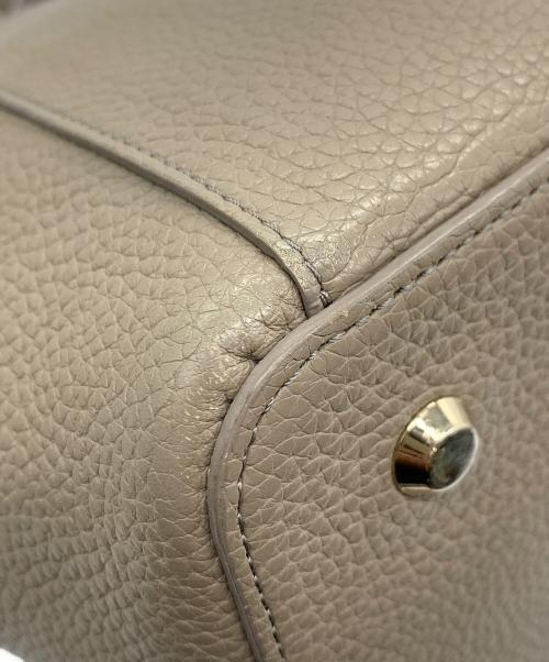PELLE MORBIDA（ペッレモルビダ）PELLE MORBIDA (ペッレモルビダ) 2WAYバッグ グレーの古着・服飾アイテム