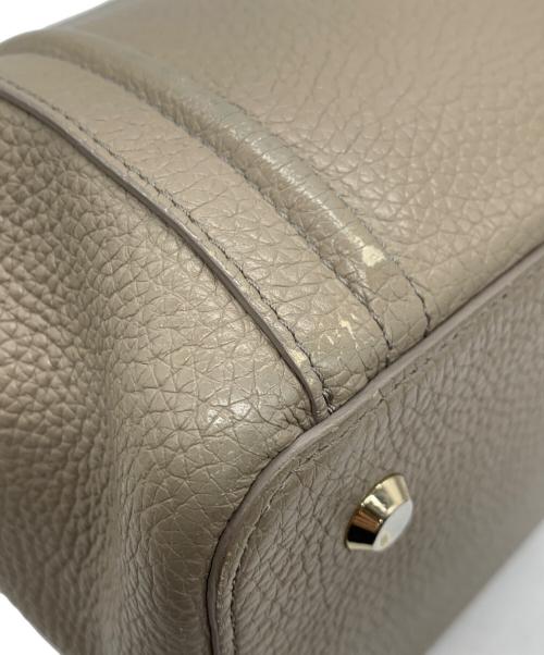 PELLE MORBIDA（ペッレモルビダ）PELLE MORBIDA (ペッレモルビダ) 2WAYバッグ グレーの古着・服飾アイテム