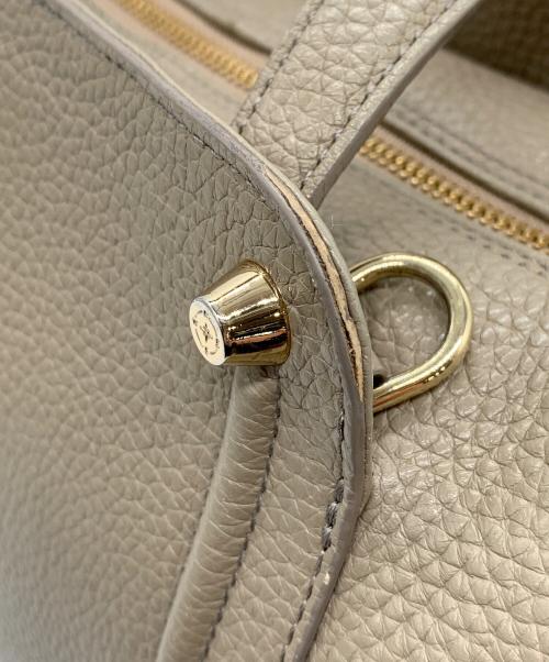 PELLE MORBIDA（ペッレモルビダ）PELLE MORBIDA (ペッレモルビダ) 2WAYバッグ グレーの古着・服飾アイテム
