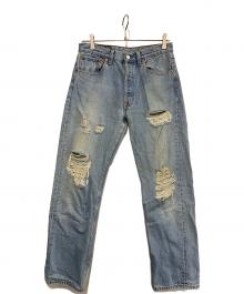 LEVI'S（リーバイス）の古着「ダメージデニムパンツ」｜インディゴ