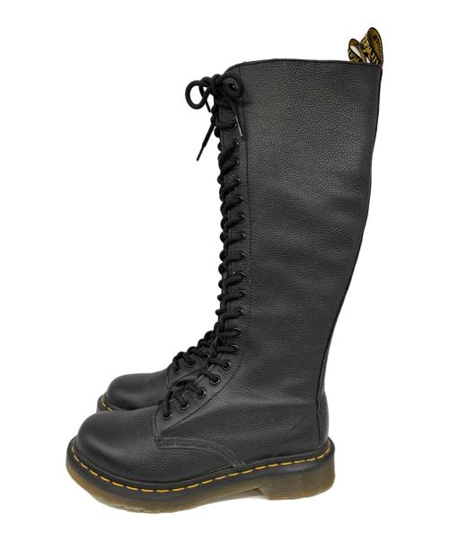 Dr.Martens（ドクターマーチン）Dr.Martens (ドクターマーチン) ロングブーツ ブラック サイズ:4UKの古着・服飾アイテム