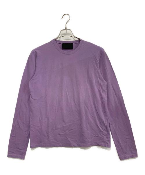 PRADA（プラダ）PRADA (プラダ) 長袖カットソー パープル サイズ:Lの古着・服飾アイテム