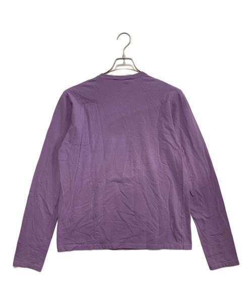 PRADA（プラダ）PRADA (プラダ) 長袖カットソー パープル サイズ:Lの古着・服飾アイテム