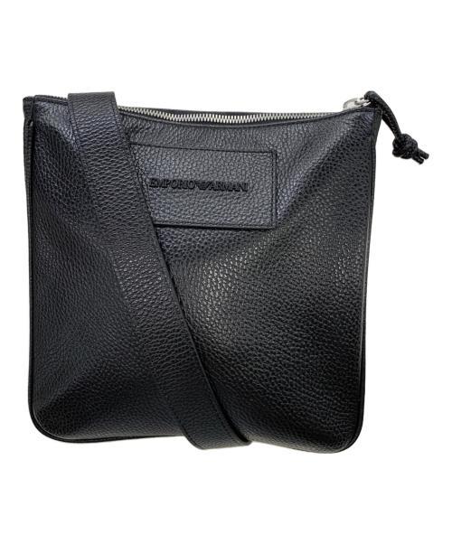 EMPORIO ARMANI（エンポリオ アルマーニ）EMPORIO ARMANI (エンポリオ アルマーニ) ショルダーバッグ ブラックの古着・服飾アイテム