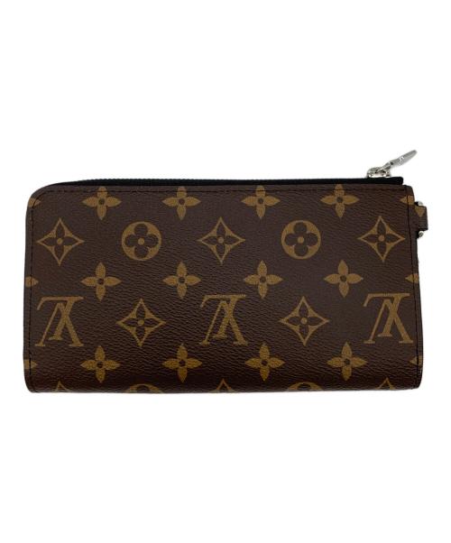 LOUIS VUITTON（ルイ ヴィトン）LOUIS VUITTON (ルイ ヴィトン) 長財布 ブラウン×ブラックの古着・服飾アイテム