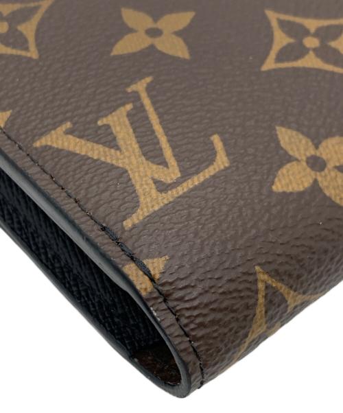 LOUIS VUITTON（ルイ ヴィトン）LOUIS VUITTON (ルイ ヴィトン) 長財布 ブラウン×ブラックの古着・服飾アイテム