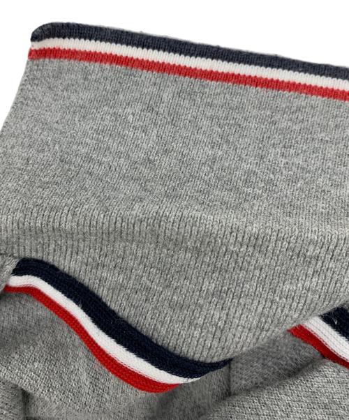 MONCLER（モンクレール）MONCLER (モンクレール) ポロシャツ グレー サイズ:Mの古着・服飾アイテム