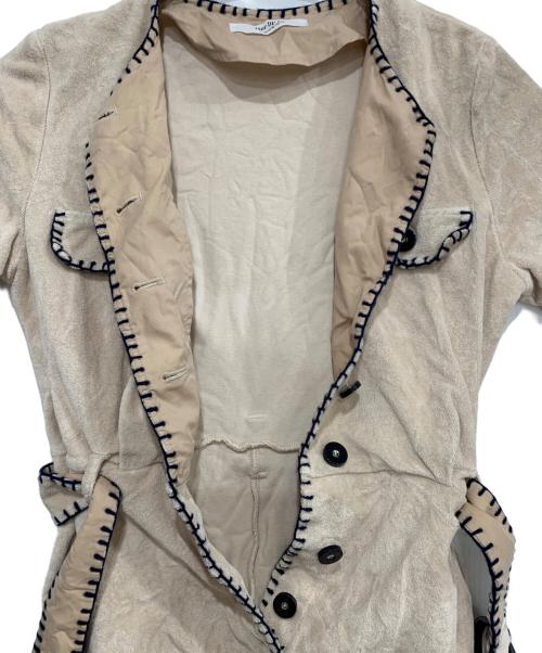 HER LIP TO（ハーリップトゥ）Her lip to (ハーリップトゥ) オールインワン ベージュ サイズ:Mの古着・服飾アイテム