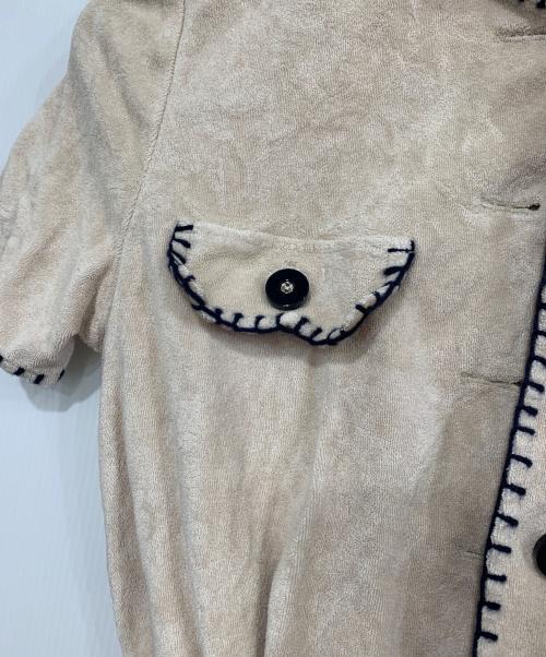 HER LIP TO（ハーリップトゥ）Her lip to (ハーリップトゥ) オールインワン ベージュ サイズ:Mの古着・服飾アイテム
