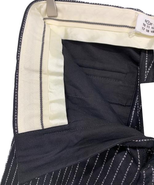 Maison Margiela（メゾンマルジェラ）Maison Margiela (メゾンマルジェラ) スラックス ブラック サイズ:40 未使用品の古着・服飾アイテム
