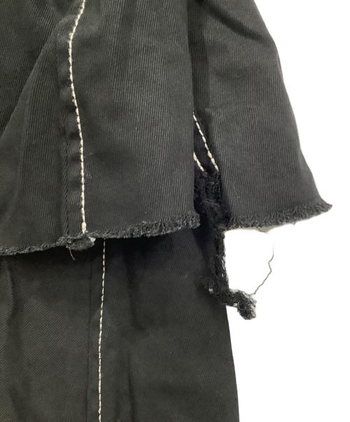 MIHARA YASUHIRO（ミハラヤスヒロ）MIHARA YASUHIRO (ミハラヤスヒロ) 長袖ワンピース ブラック サイズ:36の古着・服飾アイテム