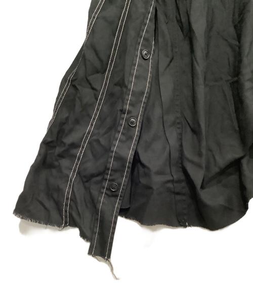 MIHARA YASUHIRO（ミハラヤスヒロ）MIHARA YASUHIRO (ミハラヤスヒロ) 長袖ワンピース ブラック サイズ:36の古着・服飾アイテム