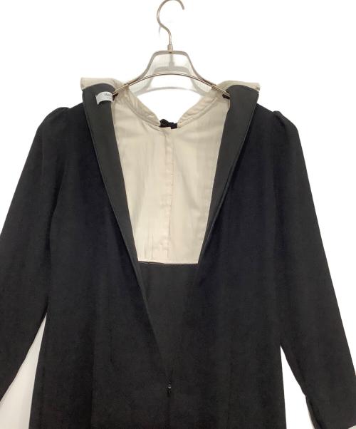 HER LIP TO（ハーリップトゥ）Her lip to (ハーリップトゥ) 長袖ワンピース ブラック サイズ:Mの古着・服飾アイテム