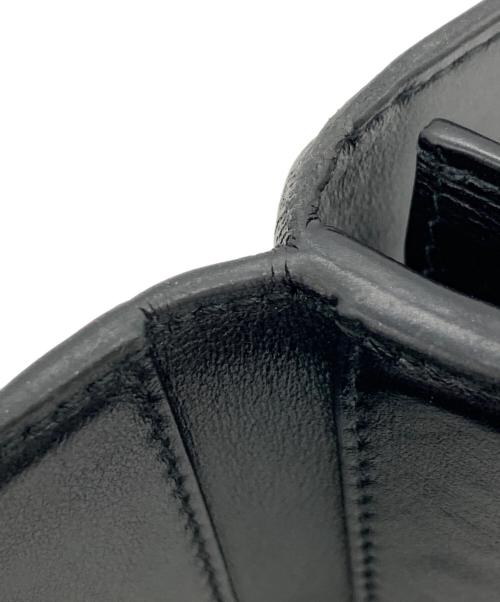 BOTTEGA VENETA（ボッテガベネタ）BOTTEGA VENETA (ボッテガベネタ) 3つ折り財布 ブラックの古着・服飾アイテム