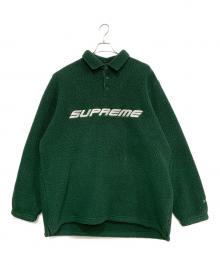 SUPREME（シュプリーム）の古着「フリースジャケット」｜グリーン
