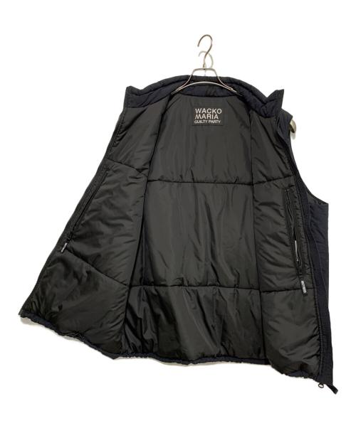 WACKO MARIA（ワコマリア）WACKO MARIA (ワコマリア) NYLON PADDING VEST ブラック サイズ:XLの古着・服飾アイテム