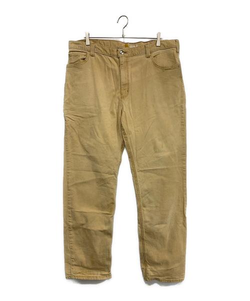 CarHartt（カーハート）CarHartt (カーハート) ダック地ペインターパンツ ベージュ サイズ:40×32の古着・服飾アイテム