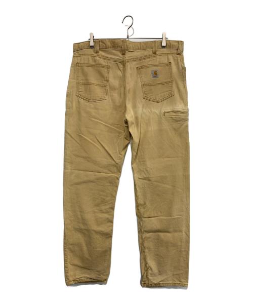CarHartt（カーハート）CarHartt (カーハート) ダック地ペインターパンツ ベージュ サイズ:40×32の古着・服飾アイテム