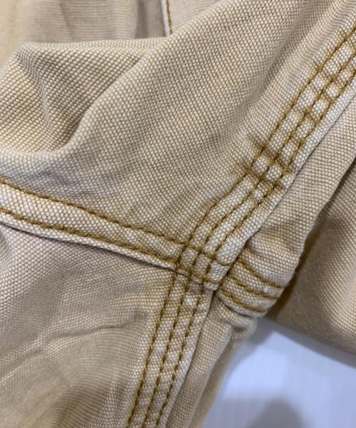 CarHartt（カーハート）CarHartt (カーハート) ダック地ペインターパンツ ベージュ サイズ:40×32の古着・服飾アイテム