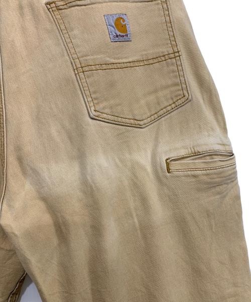CarHartt（カーハート）CarHartt (カーハート) ダック地ペインターパンツ ベージュ サイズ:40×32の古着・服飾アイテム