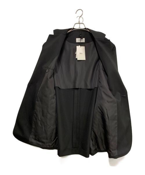 THE RERACS（ザ リラクス）THE RERACS (ザ リラクス) ワイドテーラードジャケット ブラック サイズ:48の古着・服飾アイテム