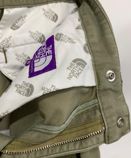 THE NORTHFACE PURPLELABEL（ザ・ノースフェイス パープルレーベル）THE NORTHFACE PURPLELABEL (ザ・ノースフェイス パープルレーベル) Stretch TWILL Tapered PANTS カーキ サイズ:WSの古着・服飾アイテム
