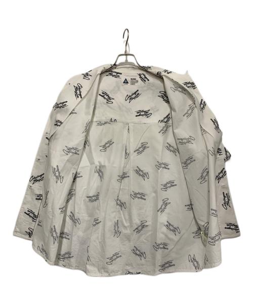CHALLENGER（チャレンジャー）CHALLENGER (チャレンジャー) 半袖シャツ ホワイト サイズ:Lの古着・服飾アイテム
