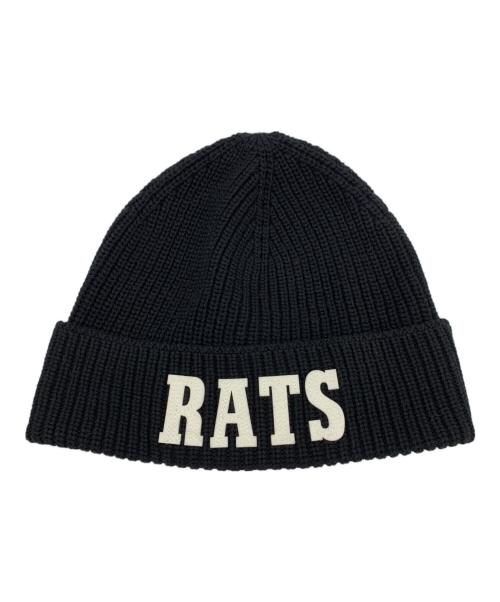 RATS（ラッツ）RATS (ラッツ) ニット帽 ブラックの古着・服飾アイテム