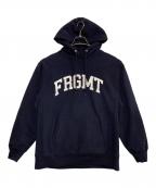 FRAGMENT DESIGNフラグメントデザイン）の古着「プルオーバーパーカー」｜ネイビー