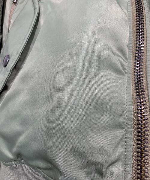 AVIREX（アヴィレックス）AVIREX (アヴィレックス) フライトジャケット グリーン サイズ:Mの古着・服飾アイテム