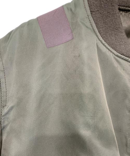 AVIREX（アヴィレックス）AVIREX (アヴィレックス) フライトジャケット グリーン サイズ:Mの古着・服飾アイテム