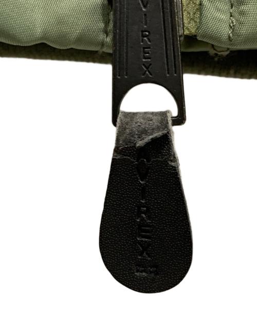 AVIREX（アヴィレックス）AVIREX (アヴィレックス) フライトジャケット グリーン サイズ:Mの古着・服飾アイテム