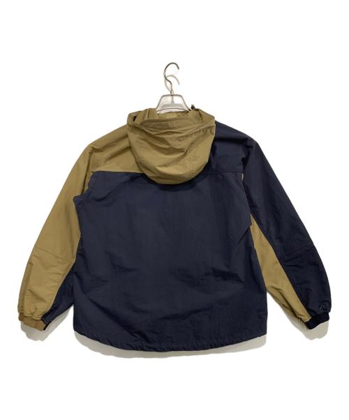 THE NORTHFACE PURPLELABEL（ザ・ノースフェイス パープルレーベル）THE NORTHFACE PURPLELABEL (ザ・ノースフェイス パープルレーベル) Mountain Wind Parka ベージュ×ネイビー サイズ:Sの古着・服飾アイテム
