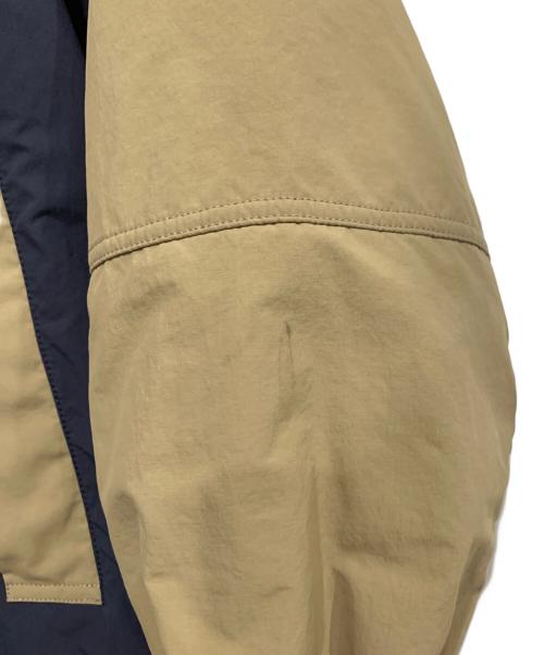 THE NORTHFACE PURPLELABEL（ザ・ノースフェイス パープルレーベル）THE NORTHFACE PURPLELABEL (ザ・ノースフェイス パープルレーベル) Mountain Wind Parka ベージュ×ネイビー サイズ:Sの古着・服飾アイテム