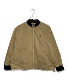 FRED PERRY（フレッドペリー）の古着「LIGHTWEIGHT BOMBER JACKET」｜ベージュ