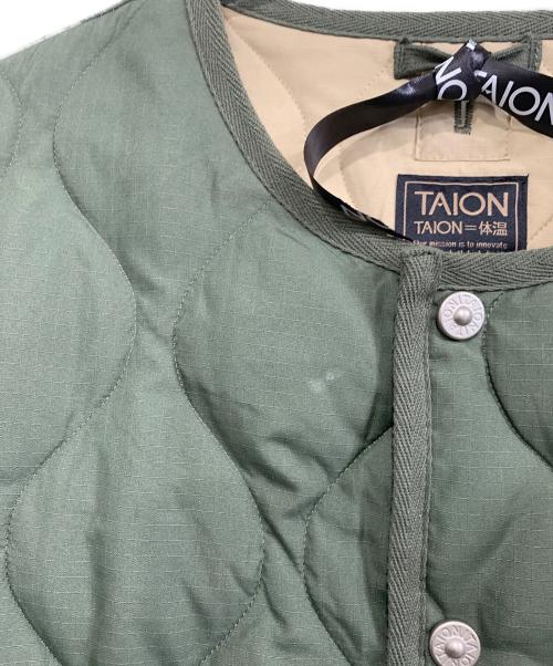 TAION（タイオン）TAION (タイオン) ジャケット グリーン サイズ:Mの古着・服飾アイテム
