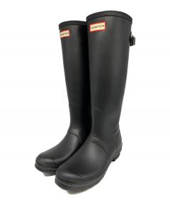 中古・古着通販】HUNTER (ハンター) レインブーツ ブラック サイズ:UK8