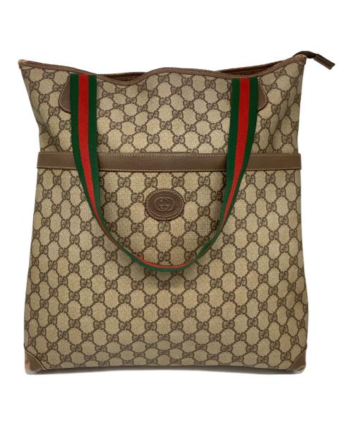 GUCCI（グッチ）GUCCI (グッチ) トートバッグ ブラウンの古着・服飾アイテム