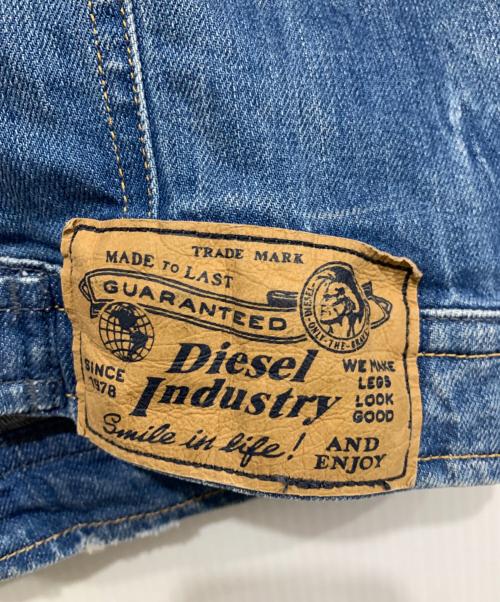 DIESEL（ディーゼル）DIESEL (ディーゼル) デニムジャケット スカイブルー サイズ:Lの古着・服飾アイテム