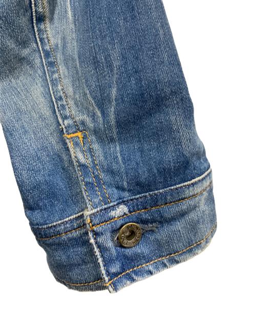 DIESEL（ディーゼル）DIESEL (ディーゼル) デニムジャケット スカイブルー サイズ:Lの古着・服飾アイテム