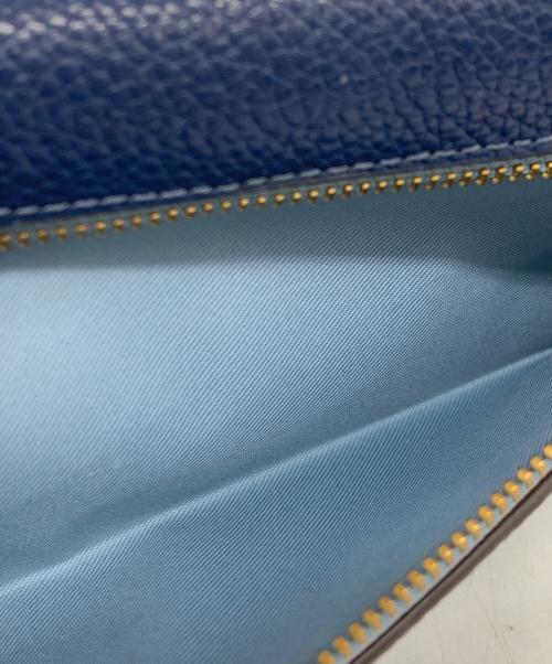 COACH（コーチ）COACH (コーチ) 長財布 ブルーの古着・服飾アイテム
