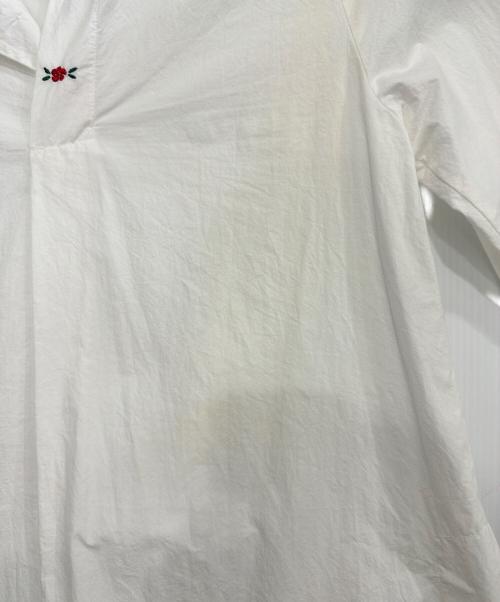 BEARDSLEY（ビアズリー）BEARDSLEY (ビアズリー) 長袖ブラウス ホワイト サイズ:FREEの古着・服飾アイテム