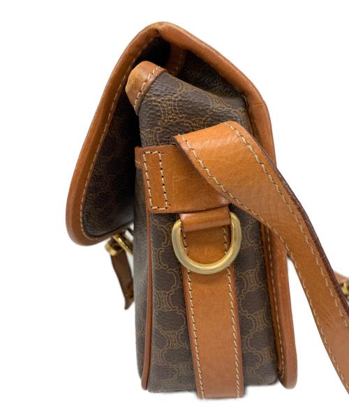 CELINE（セリーヌ）CELINE (セリーヌ) ショルダーバッグ ブラウンの古着・服飾アイテム