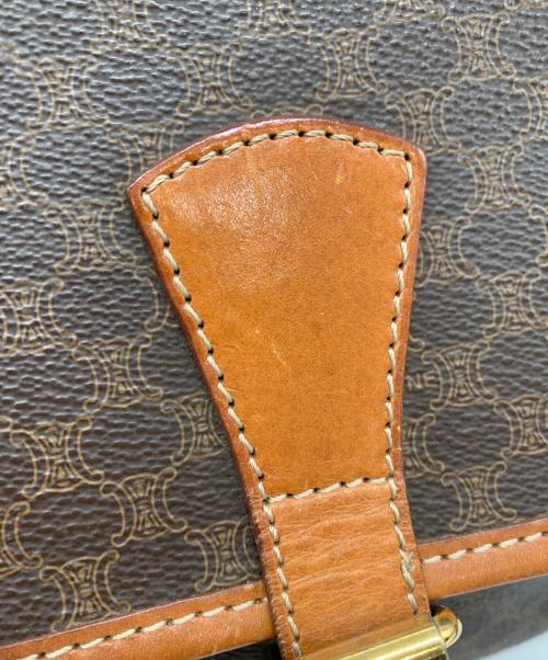 CELINE（セリーヌ）CELINE (セリーヌ) ショルダーバッグ ブラウンの古着・服飾アイテム