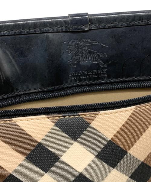 BURBERRY（バーバリー）BURBERRY (バーバリー) トートバッグ ブラック×ベージュの古着・服飾アイテム