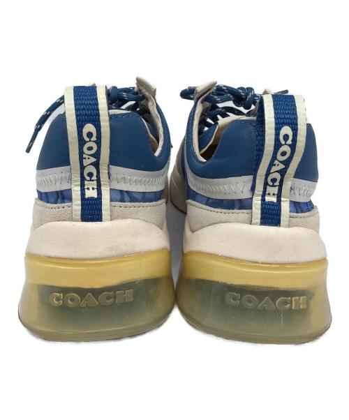 COACH（コーチ）COACH (コーチ) ローカットスニーカー ブルー サイズ:24㎝の古着・服飾アイテム