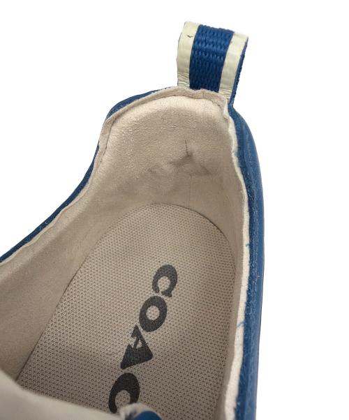 COACH（コーチ）COACH (コーチ) ローカットスニーカー ブルー サイズ:24㎝の古着・服飾アイテム