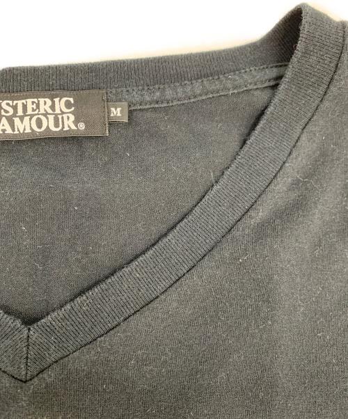 Hysteric Glamour（ヒステリックグラマー）Hysteric Glamour (ヒステリックグラマー) 長袖カットソー ブラック サイズ:Mの古着・服飾アイテム
