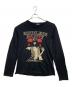 Hysteric Glamour（ヒステリックグラマー）の古着「長袖カットソー」｜ブラック